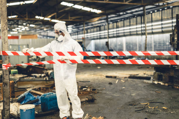 Professional Biohazard technician working in Greenville, IN